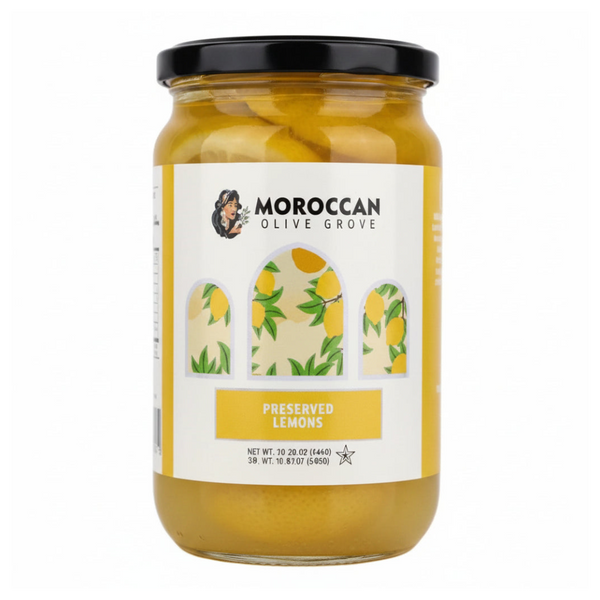 Moroccan Preserved Lemons 740 g – Moroccan Olive Grove