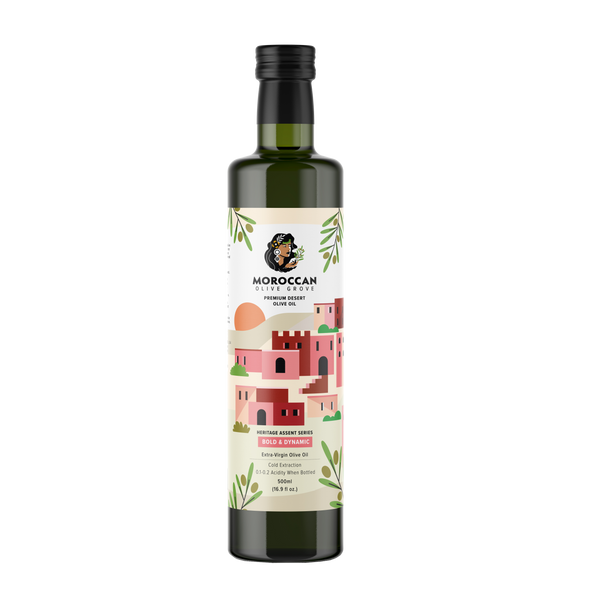 The Red Olive Oil - Bold & Dynamic - 500ml – Moroccan Olive Grove